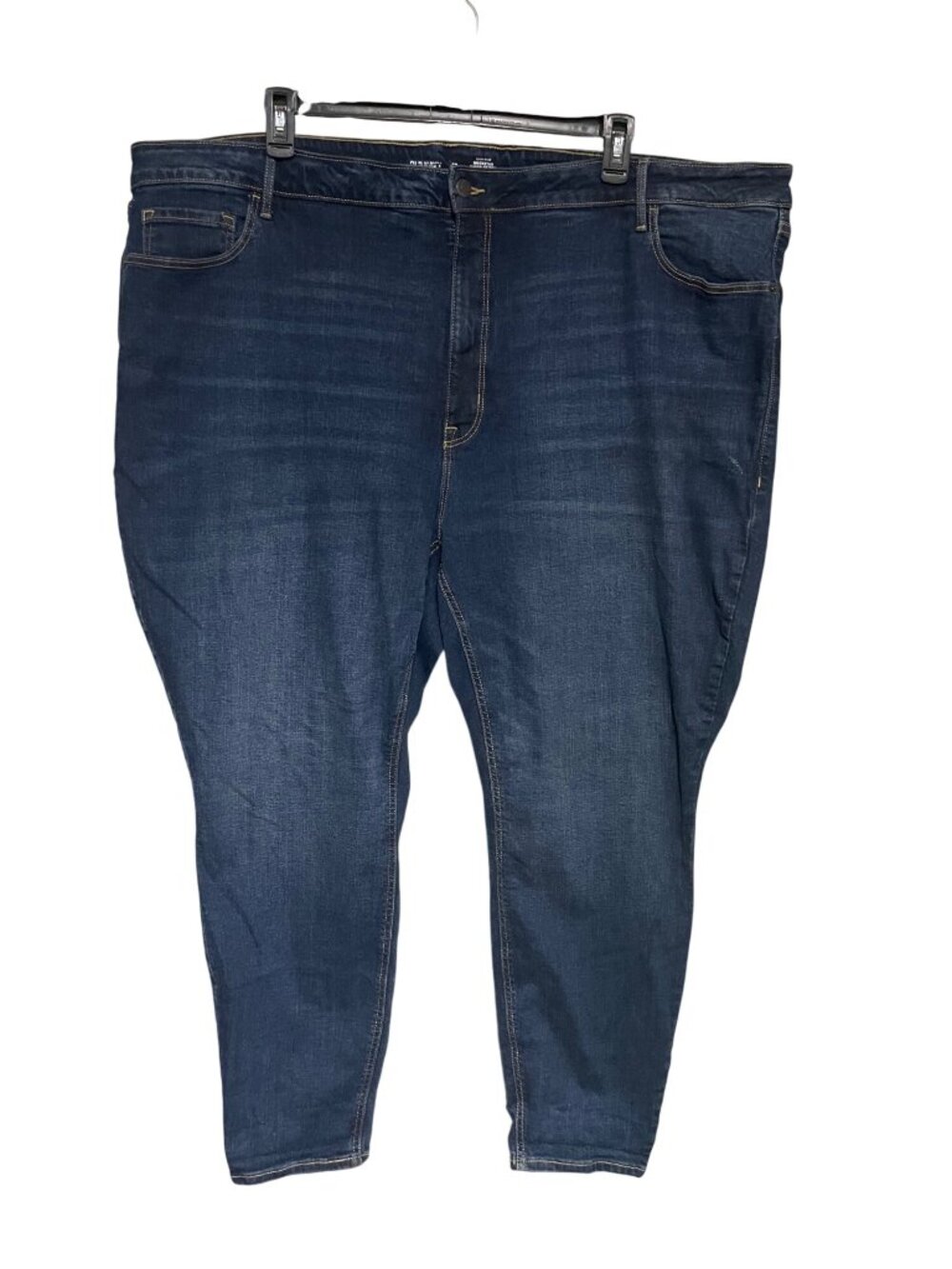 Old Navy High-Rise Rockstar Super Skinny Jeans Dark Wash Womens Size 30 Stretch